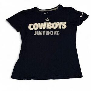 Nike Kids Navy Cowboys Just Do It Tee